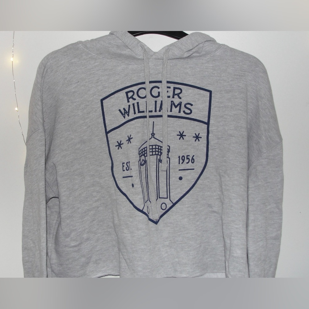 Roger Williams Cropped Hoodie